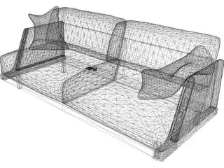 Sofa 3D Model preview