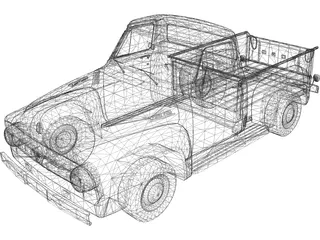 Ford F-100 (1953) 3D Model preview