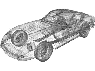Ferrari 275 GTB (1964) 3D Model preview