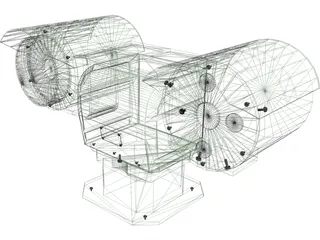 Thermal Camera 3D Model preview