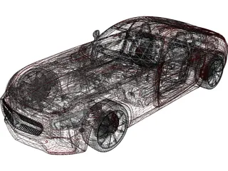 Mercedes-Benz AMG GT (2016) 3D Model preview