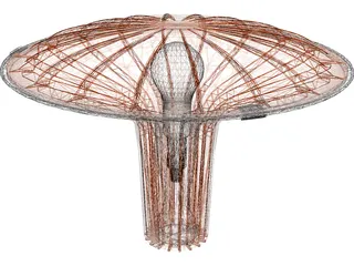 Luceplan Lamp 3D Model preview