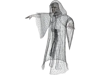 Star Wars Emperor 3D Model preview