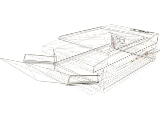 Laser Copy Machine 3D Model preview