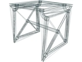 Hi-Tec Table 3D Model preview