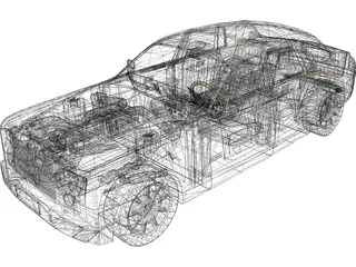 Rolls-Royce Phantom (2003) 3D Model preview