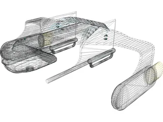 Space Craft 3D Model preview