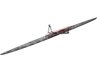 Stampfli Rowingboat 3D Model preview