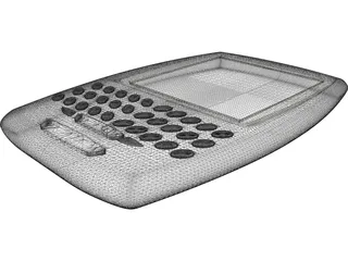 BlackBerry PDA 3D Model preview