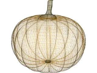 Pumpkin 3D Model preview