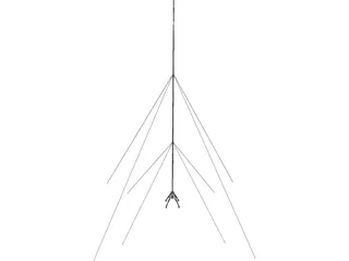 Antenna 3D Model preview