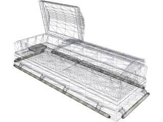 Coffin 3D Model preview