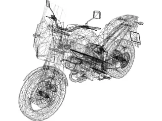 Suzuki V-Strom DL 650 3D Model preview