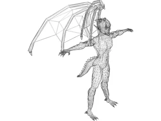 Monster 3D Model preview