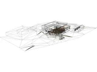 Farmers House 3D Model preview