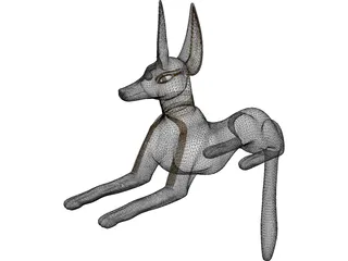 Annubis 3D Model preview