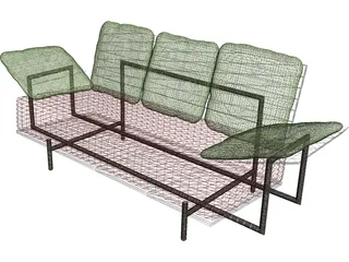 Sofa 3D Model preview
