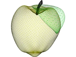 Apple 3D Model preview