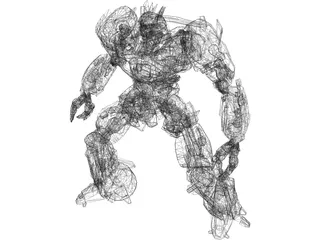 Transformers Movie Jazz 3D Model preview