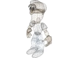 Retroboy 3D Model preview