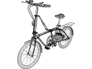 Bicycle 3D Model preview