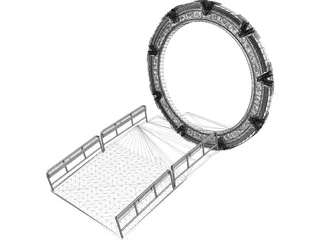 Stargate 3D Model preview