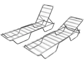 Sun Chair 3D Model preview