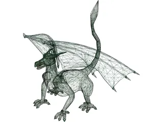 Dragon 3D Model preview
