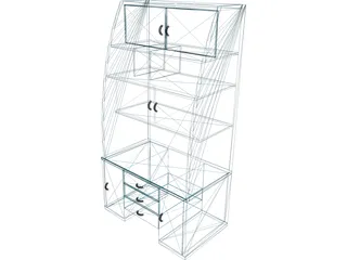 Cabinet 3D Model preview