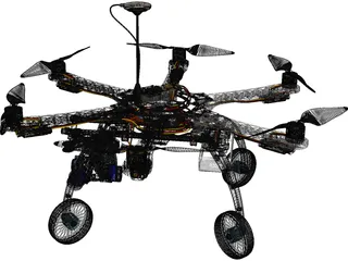 Condor Drone 3D Model preview