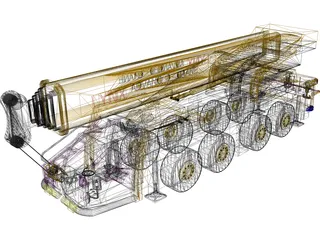 Lynx Crane 3D Model preview