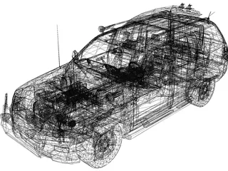Ford Explorer (2010) 3D Model preview
