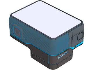 GoPro Hero 5 3D Model preview
