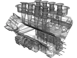 Mugen Eengine LMP1 Series 3D Model preview