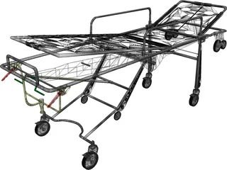 Meber Mercury Liter Stretcher 7080 3D Model preview