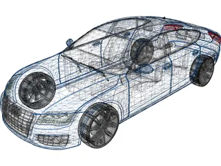 Audi S5 Sportback (2013) 3D Model preview