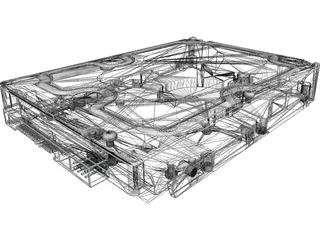 WD Caviar Black HDD 3D Model preview