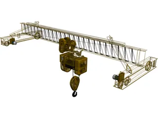 Crane 3D Model preview