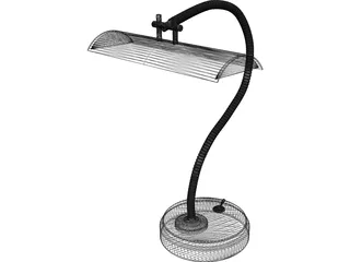 Desk Lamp 3D Model preview