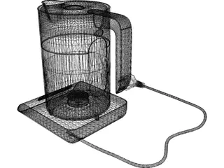 Bosch Electric Kettle 3D Model preview