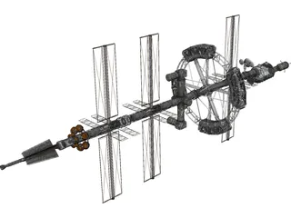 Hermes Spacecraft 3D Model preview