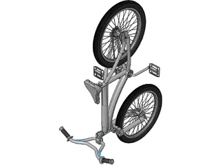 BMX GT 3D Model preview
