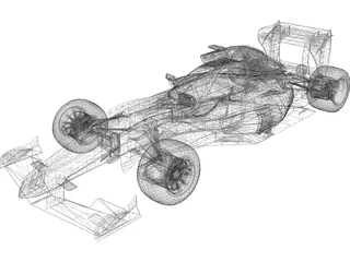 Ferrari FX-i1 Concept 3D Model preview