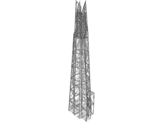 The Shard 3D Model preview