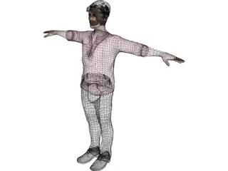 Malcolm 3D Model preview