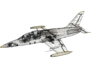 Aero L-39 Albatros 3D Model preview