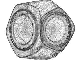Beolab 19 Speaker 3D Model preview