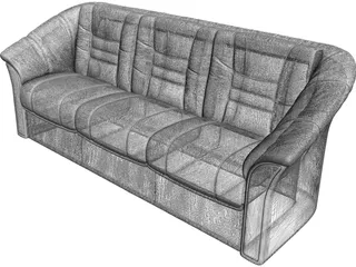 Sofa 3D Model preview