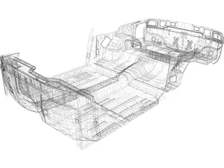 Underchassis 3D Model preview