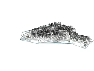 New York Lower Manhattan 3D Model preview